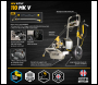 V-TUF VTUF110KIT5 - 110v Compact, Industrial, Mobile Electric Site Pressure Washer - 1450psi, 100Bar, 12L/min - HOT WATER STONE CLEANING KIT - Code VTUF110-KIT5
