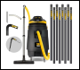 V-TUF XR11000 240V 110L 3000W Wet & Dry Industrial Vacuum Cleaner - 40Ft GCXALU50 GUTTER KIT - Code XR11000-240GCXKIT2