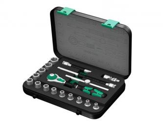 Wera Zyklop Standard Box Set 18pc 1/4 inch  Drive - Metric