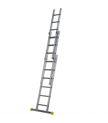 Werner 57712020 Square Rung Extension Ladder 1.89m Triple - Code 57712020