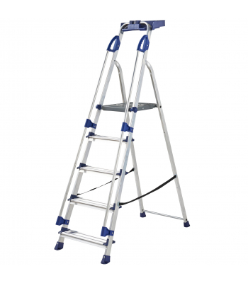 Werner 7050518 Stepladder 5 Tread Workstation - Code 7050518L