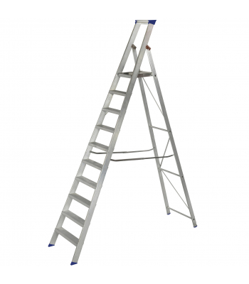 Werner 7151018 Platform Stepladder 10 Tread MasterTrade™ - Code 7151018