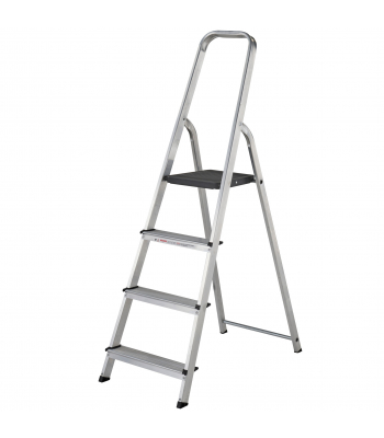 Werner 7400418 Stepladder 4 Tread High Handrail - Code 7400418L