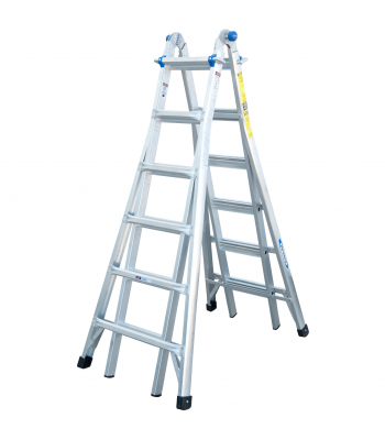 Werner 75056 Telescopic Combination Ladder 4x6 - Code 75056