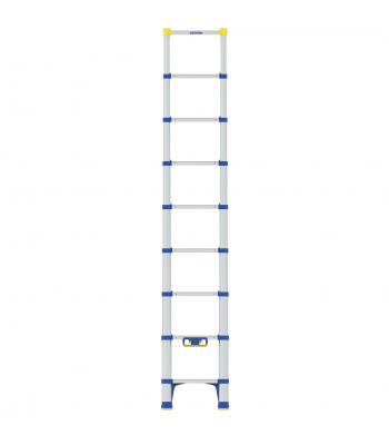 Werner 85026 Telescopic Soft Close Extension Ladder 2.6m - Code 85026