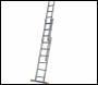 Werner 57712020 Square Rung Extension Ladder 1.89m Triple - Code 57712020