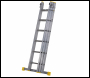 Werner 57712020 Square Rung Extension Ladder 1.89m Triple - Code 57712020