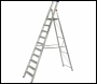 Werner 7151018 Platform Stepladder 10 Tread MasterTrade™ - Code 7151018