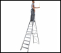 Werner 7151018 Platform Stepladder 10 Tread MasterTrade™ - Code 7151018