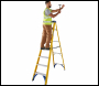 Werner 7160818 Fibreglass Stepladder 8 Tread - Code 7160818