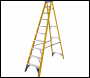 Werner 7161018 Fibreglass Stepladder 10 Tread - Code 7161018