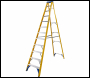 Werner 7161218 Fibreglass Stepladder 12 Tread - Code 7161218