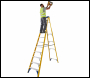 Werner 7161218 Fibreglass Stepladder 12 Tread - Code 7161218