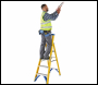 Werner 7170418 Fibreglass Platform Stepladder 4 Tread - Code 7170418