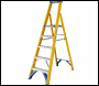 Werner 7170518 Fibreglass Platform Stepladder 5 Tread - Code 7170518