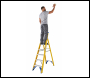 Werner 7170518 Fibreglass Platform Stepladder 5 Tread - Code 7170518