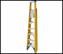 Werner 7170618 Fibreglass Platform Stepladder 6 Tread - Code 7170618