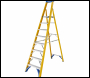 Werner 7170818 Fibreglass Platform Stepladder 8 Tread - Code 7170818