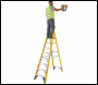 Werner 7170818 Fibreglass Platform Stepladder 8 Tread - Code 7170818