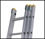 Werner 7233518 D Rung Extension Ladder 3.53m Triple - Code 7233518