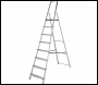 Werner 7400818 Stepladder 8 Tread High Handrail - Code 7400818L