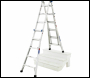 Werner 75055 Telescopic Combination Ladder 4x5 - Code 75055