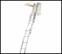 Werner 76003 Loft Ladder 3 Section with Handrail - Code 76003