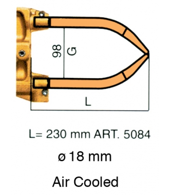 Tecna Arms Pincer Type L=230MM (Pair)