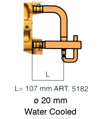Tecna W/Cooled Arms Special L=107MM (20MM)