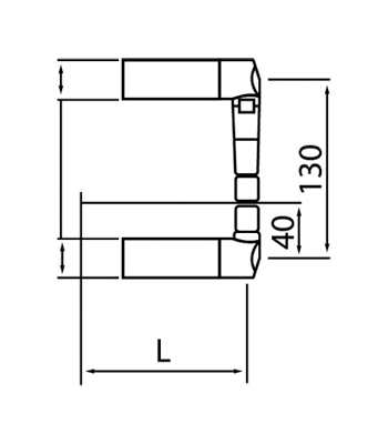 Tecna Pair Of Water Cooled Arms L=505mm (8678T)