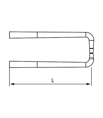 Tecna Pair Of Bent Water Cooled Arms L=250mm