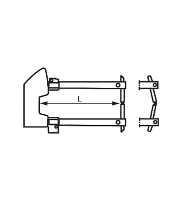 Tecna Arms C/W Elec 350mmLx12mm Elec (Pair)