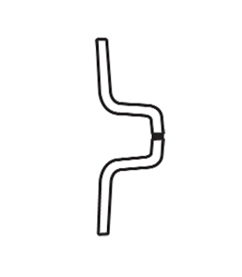 Tecna Pair Cranked Electrodes 12mm