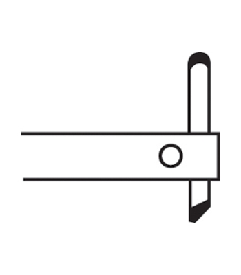 Tecna Electrode Lower 12mm x 45mm