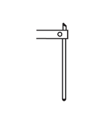 Tecna Electrode Upper 12mm x 250mm