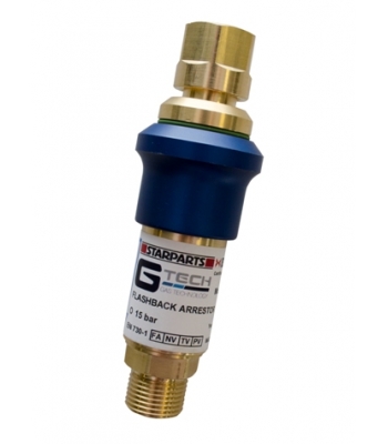 Gtech Flashback Arrestor Resettable Oxygen