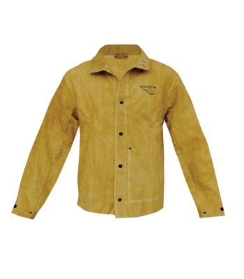 Starparts Gold Leather Jacket - Extra Large (46-48")
