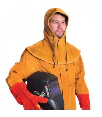 Starparts Gold Leather Head Protection