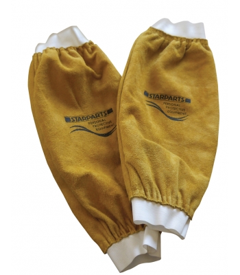 Starparts Gold Leather Sleeves - 18" (Outside