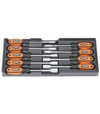 Custor Hex Nut Metric Driver Set 9pc