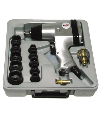 Standard Power 1/2" Sq Drive Impact Wrench 15 piece Kit