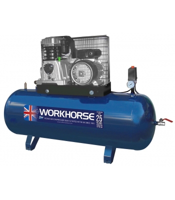 Workhorse Air Compressor 3HP 150L 230V HD