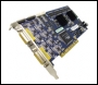  Professional Hybrid 8 Camera (8 Audio) Real Time H264 Pentaplex PCI DVR Card & Windows PC DVR Software 