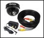  Colour 420 TVL Dome CCTV Camera, 20 Metres Cable & Power Supply