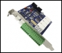  4 Alarm Inputs, 3 Alarm/Relay Outputs & RS485 Input Board for Xvision DVR Cards