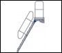 Zarges Z600 Access Steps With Platform, With Railings - 2250mm (h) - 600mm tread - 9 treads - Code: 40159368