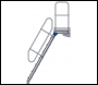 Zarges Z600 Access Steps With Platform, With Railings - 1070mm (h) - 800mm tread - 5 treads - Code: 40159444