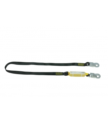Zero Single Webbing  Lanyard With Snaphooks  - 2m - Code ABM-T3