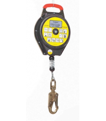 Zero Retractable Inertia Reel - Galvanised Cable 10m - Code CR-200 10