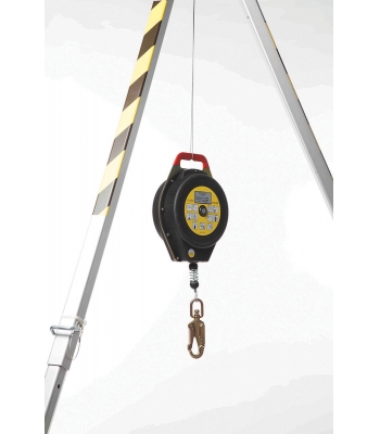 Zero Retractable Inertia Reel - Galvanised Cable 20m - Code CR-300 20